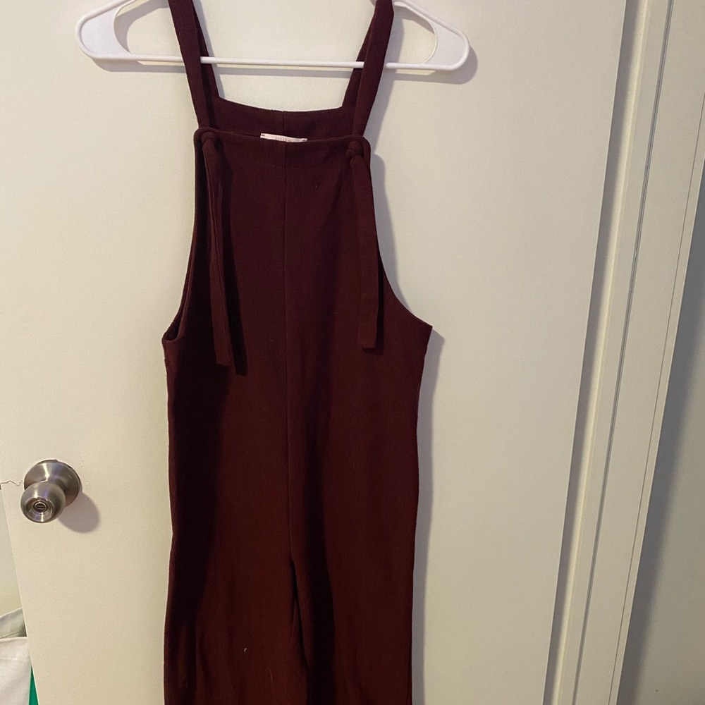 Urban Outfitters Red Overalls